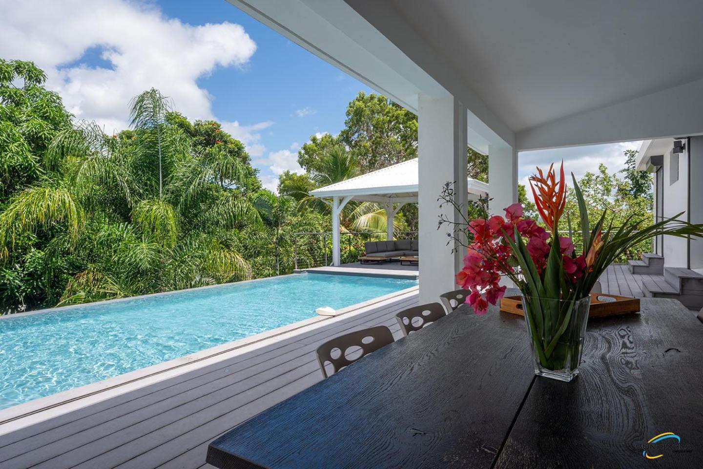 Villa Palm Diamond Jacuzzi & Piscine Prives Le Diamant Exterior photo