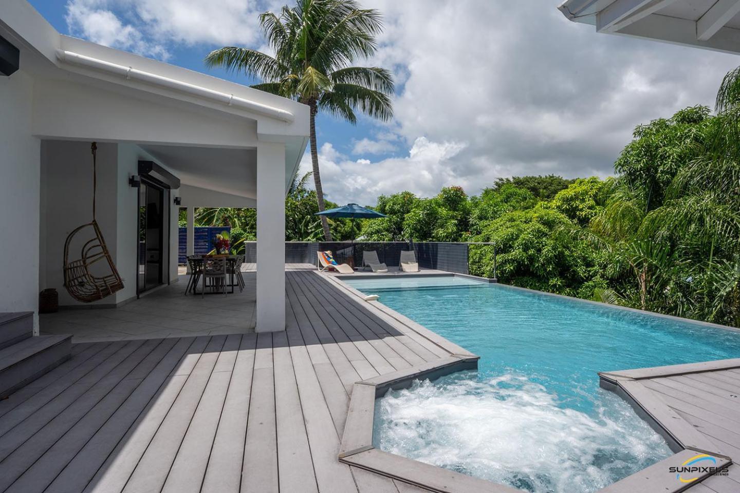Villa Palm Diamond Jacuzzi & Piscine Prives Le Diamant Exterior photo